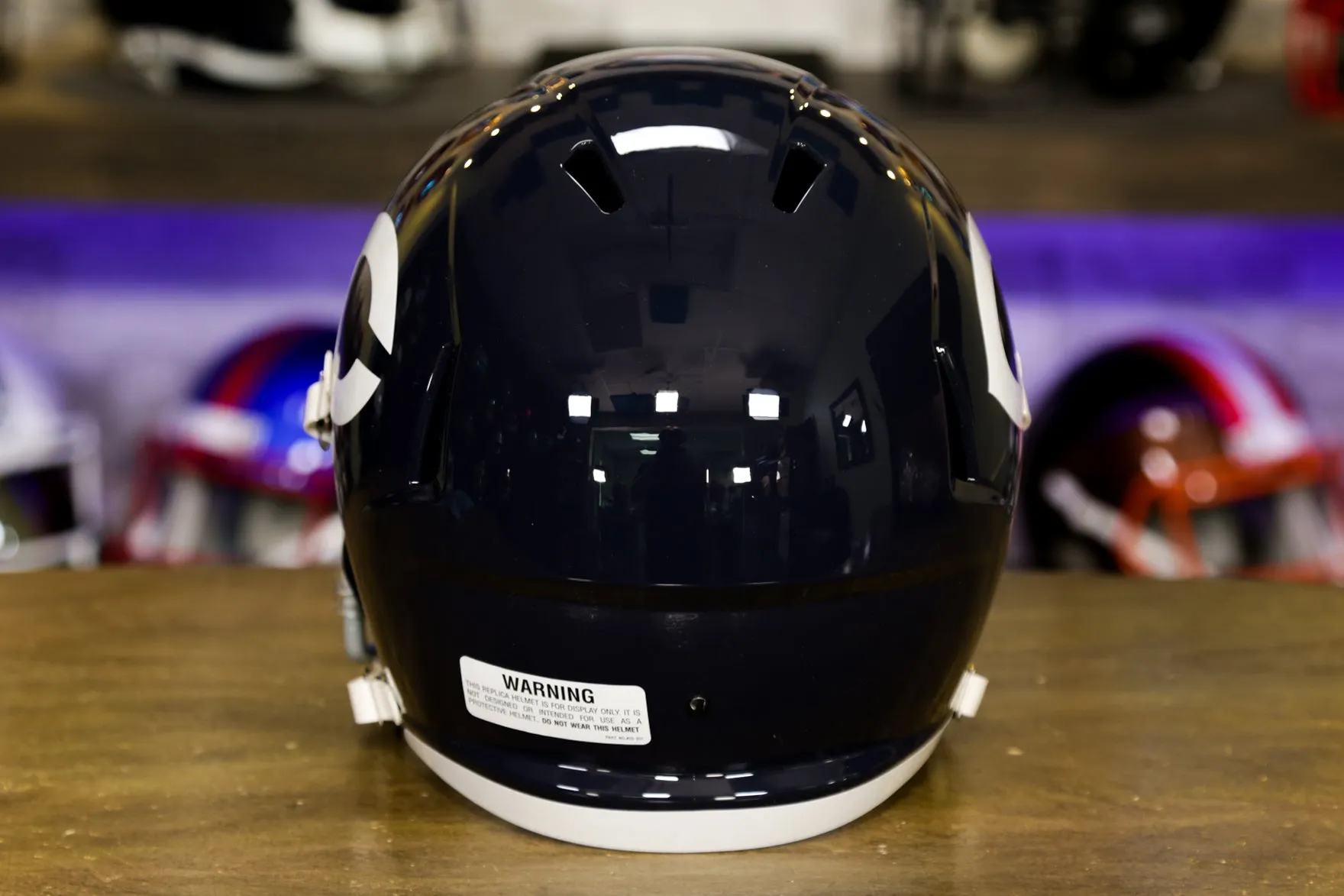 Chicago Bears Riddell Speed Display Helmet - 1962-1973 Throwback