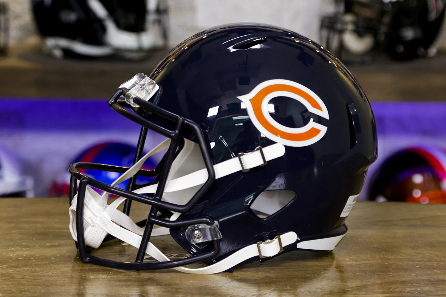 Chicago Bears Riddell Speed Display Helmet