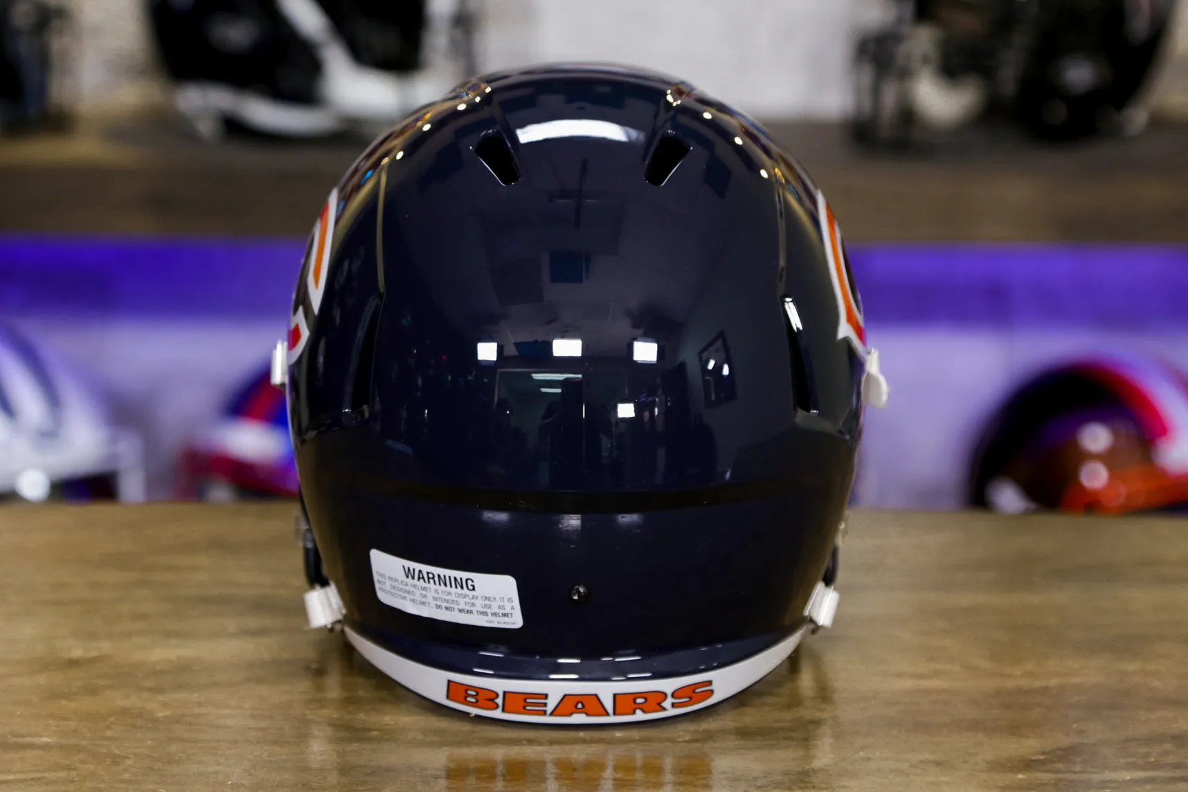Chicago Bears Riddell Speed Display Helmet