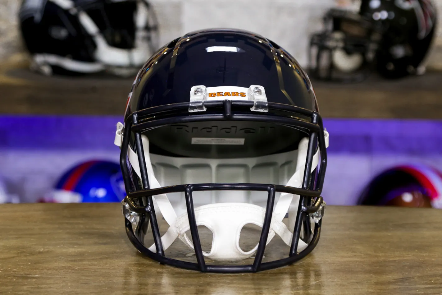 Chicago Bears Riddell Speed Display Helmet