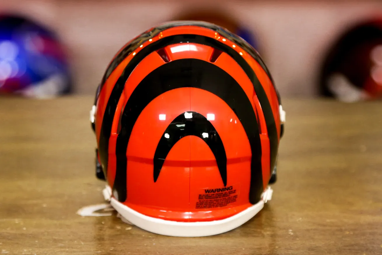 Cincinnati Bengals Riddell Speed Mini Helmet