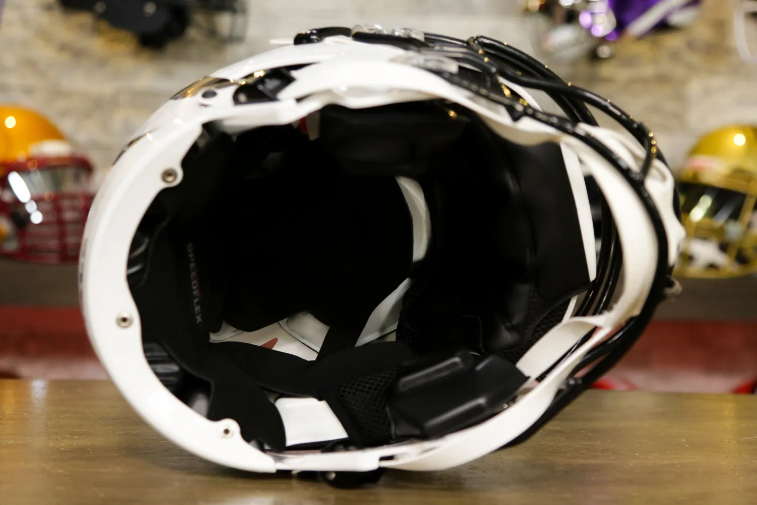 Cincinnati Bengals Riddell SpeedFlex Helmet - White Bengal Alternate