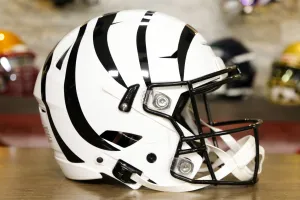 Cincinnati Bengals Riddell SpeedFlex Helmet - White Bengal Alternate