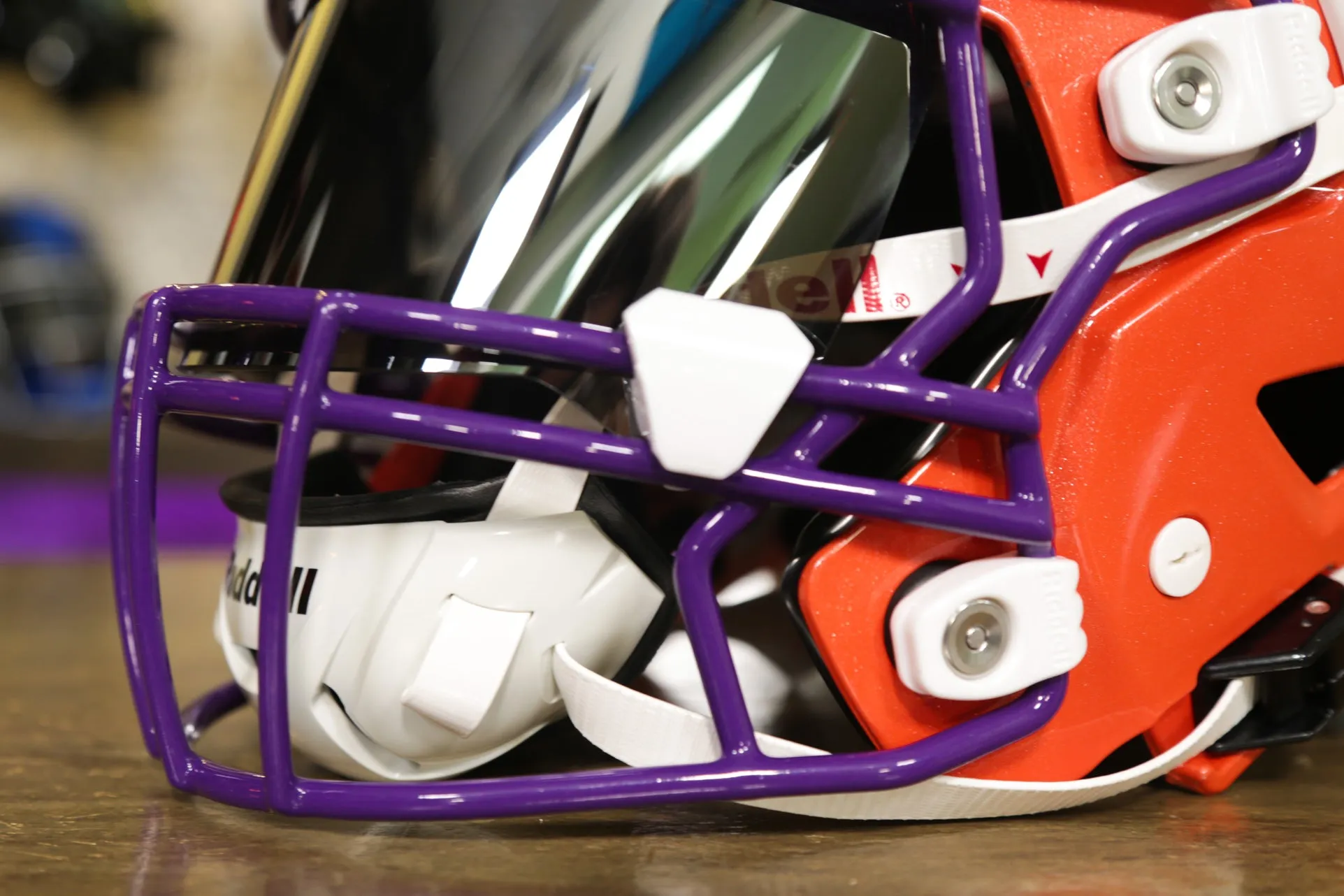 Clemson Tigers Riddell SpeedFlex Helmet - GG Edition 00112