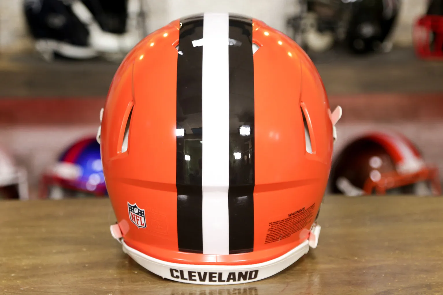 Cleveland Browns Riddell Speed Authentic Helmet - 2020-2023 Throwback