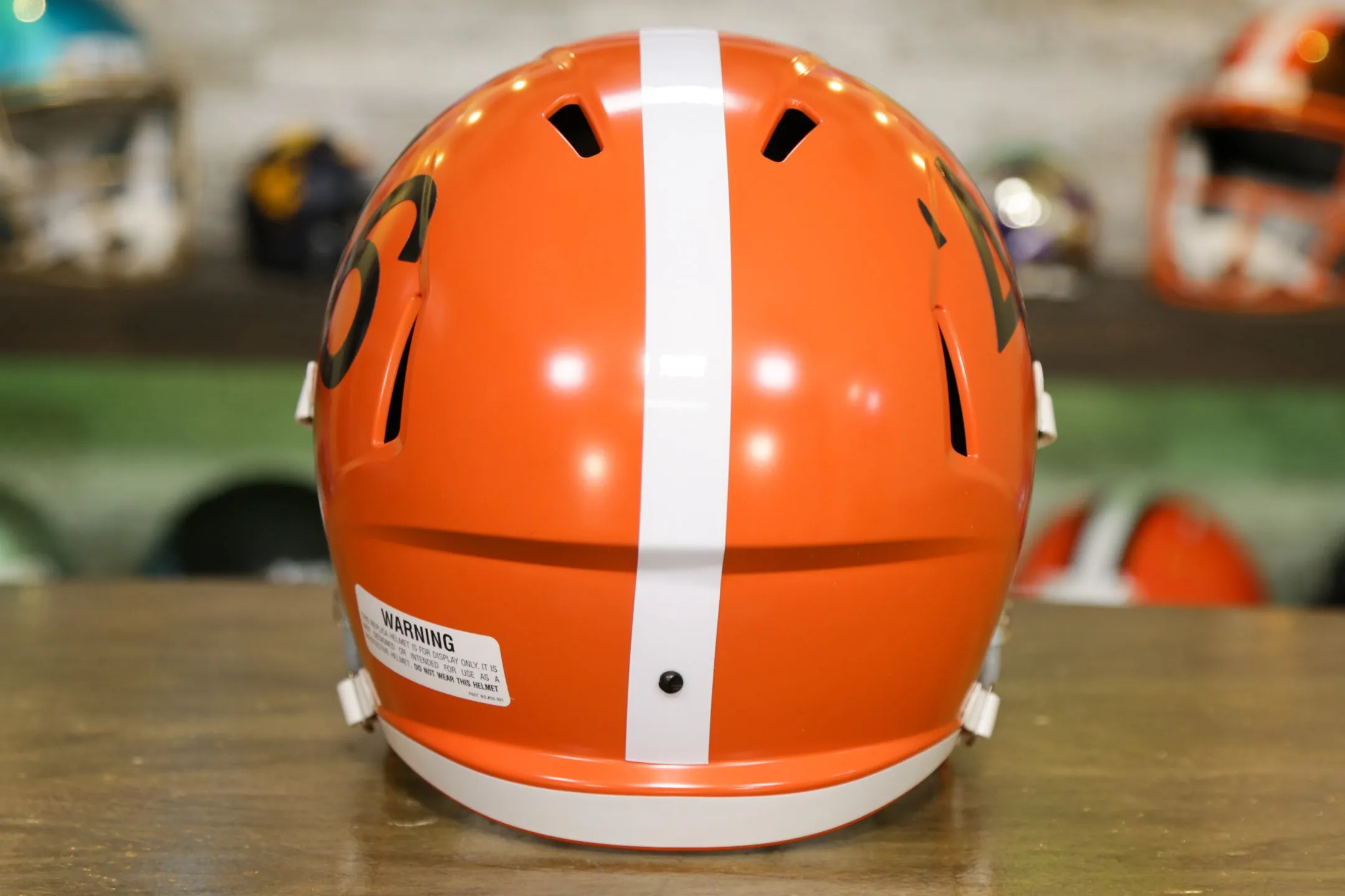 Cleveland Browns Riddell Speed Display Helmet - 1946 Throwback