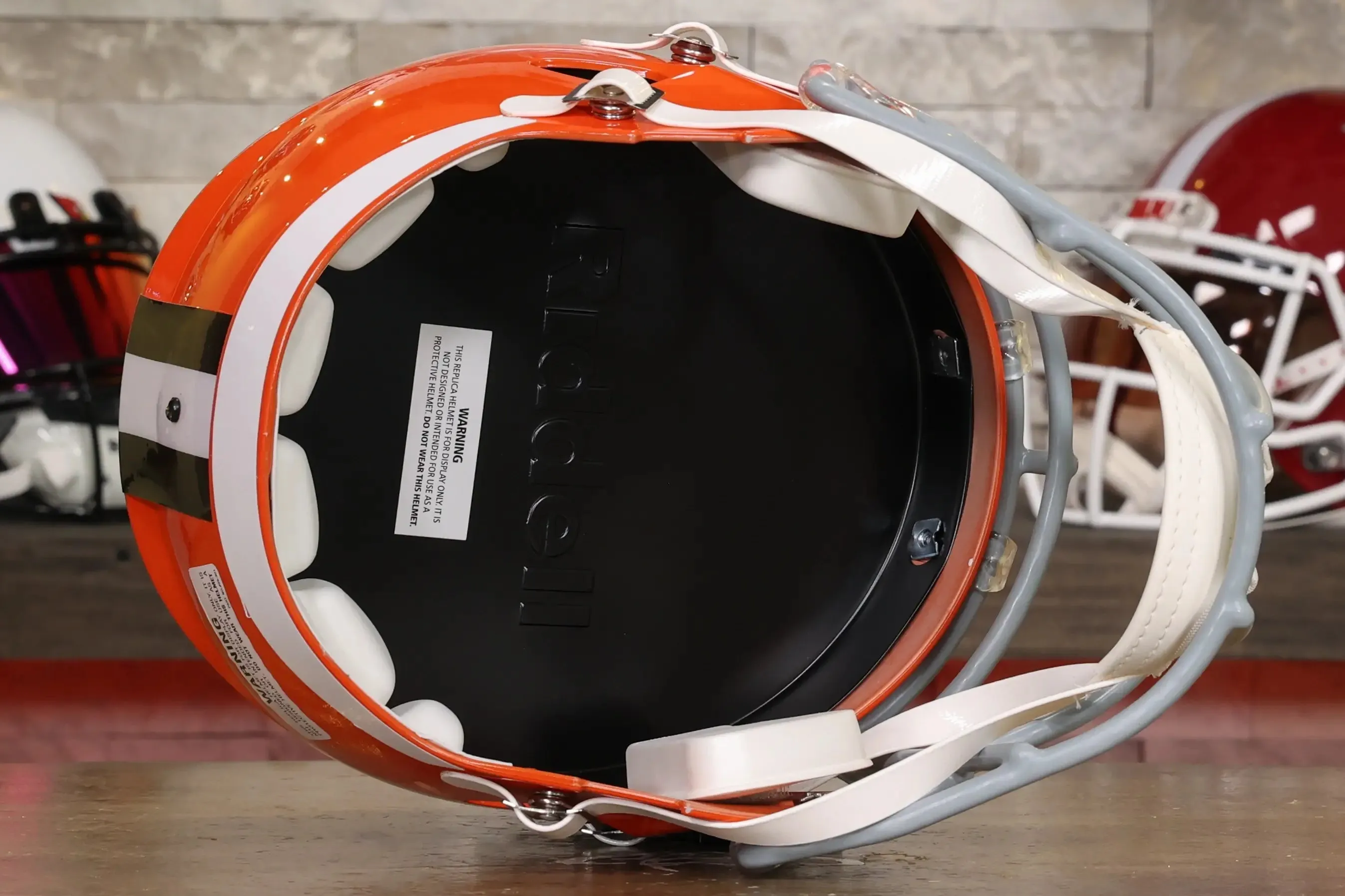 Cleveland Browns Riddell Speed Display Helmet - 1962-1974 Throwback