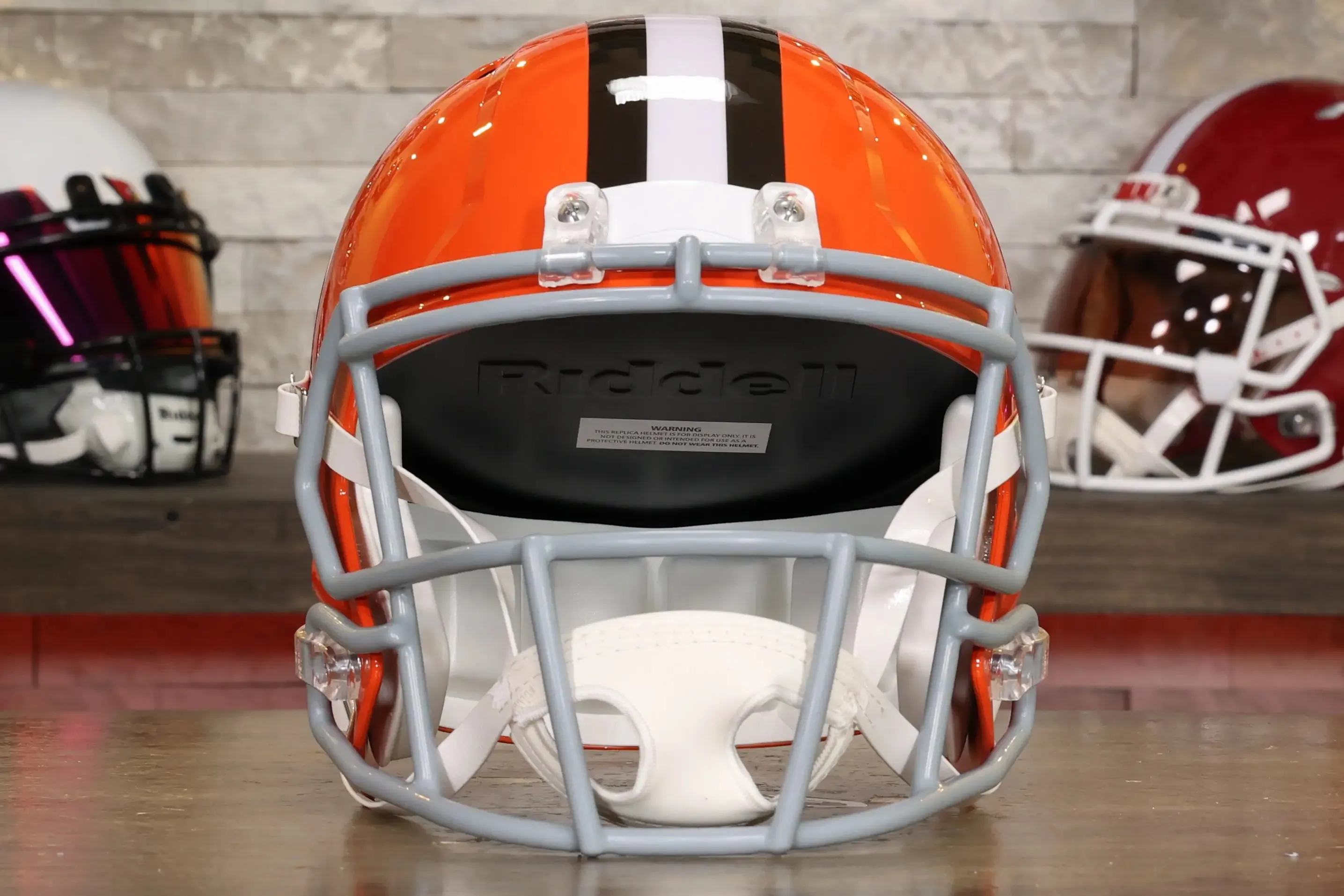 Cleveland Browns Riddell Speed Display Helmet - 1962-1974 Throwback
