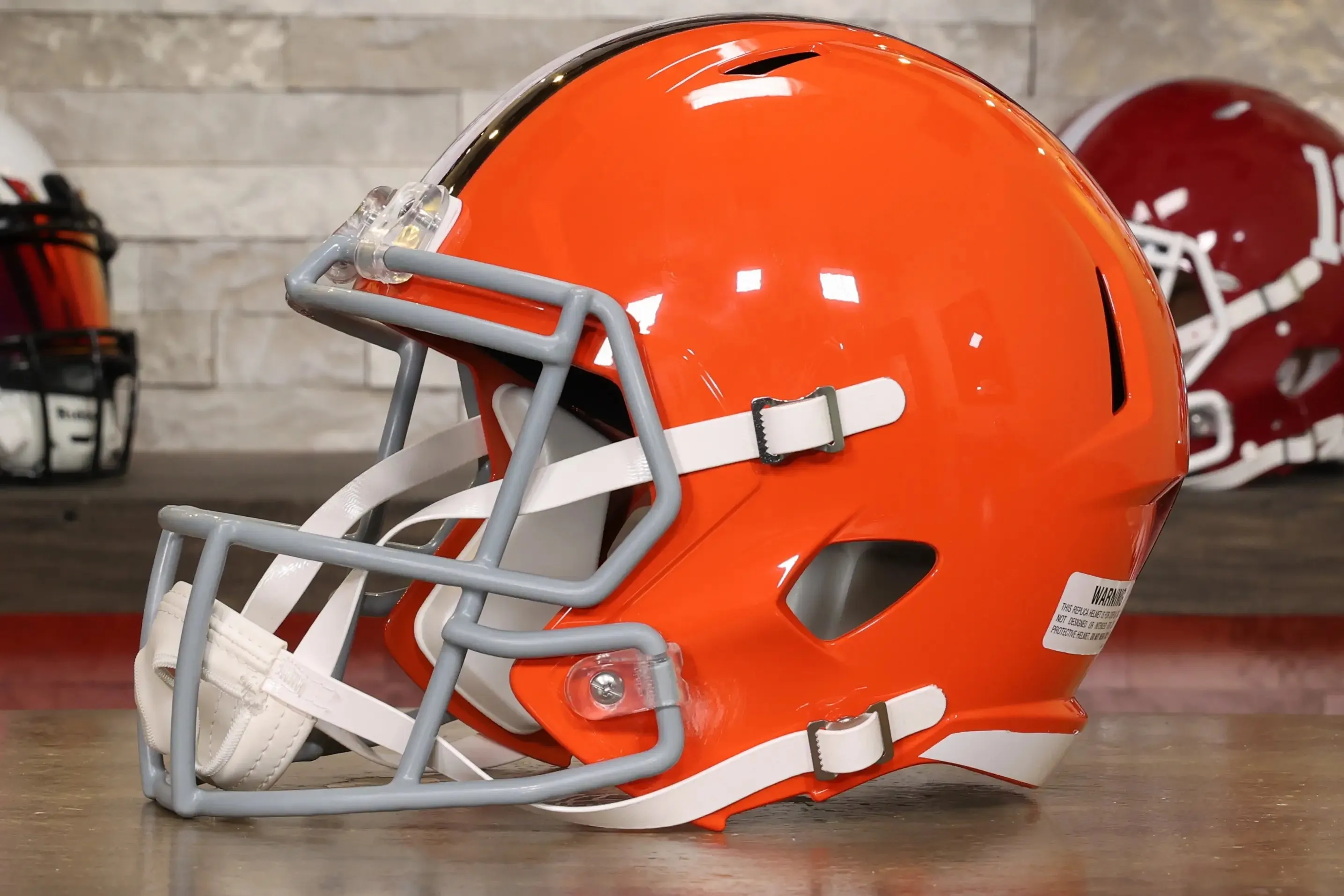 Cleveland Browns Riddell Speed Display Helmet - 1962-1974 Throwback