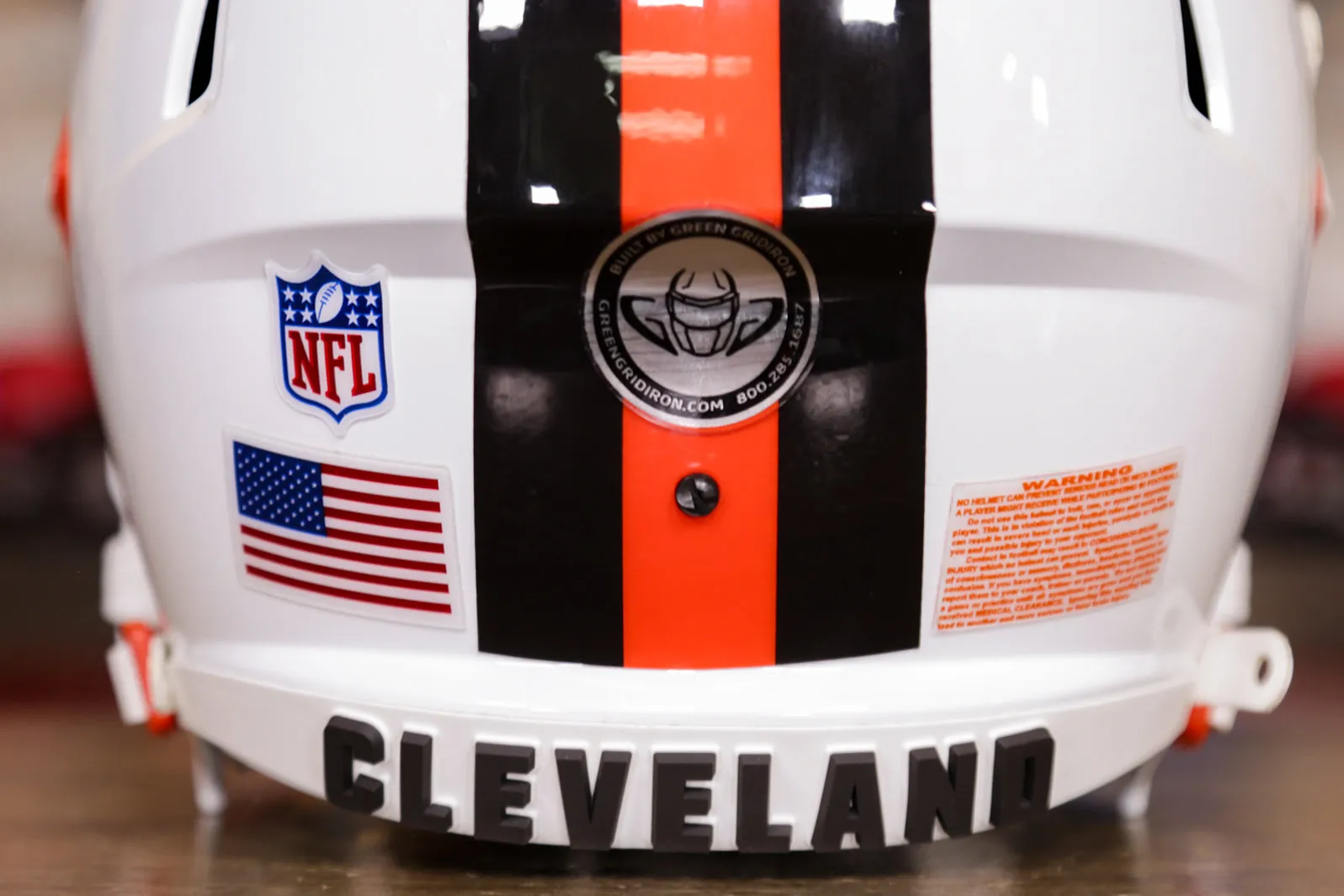 Cleveland Browns Riddell Speed Display Helmet - GG Edition 00302