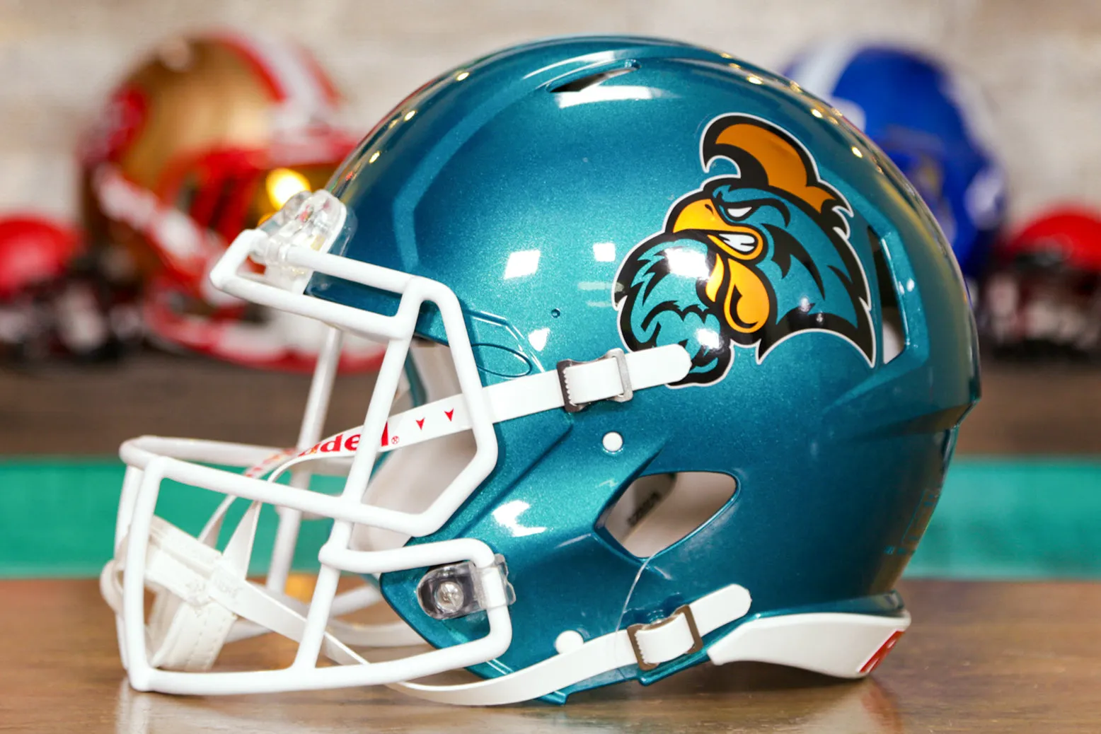 Coastal Carolina Chanticleers Riddell Speed Authentic Helmet