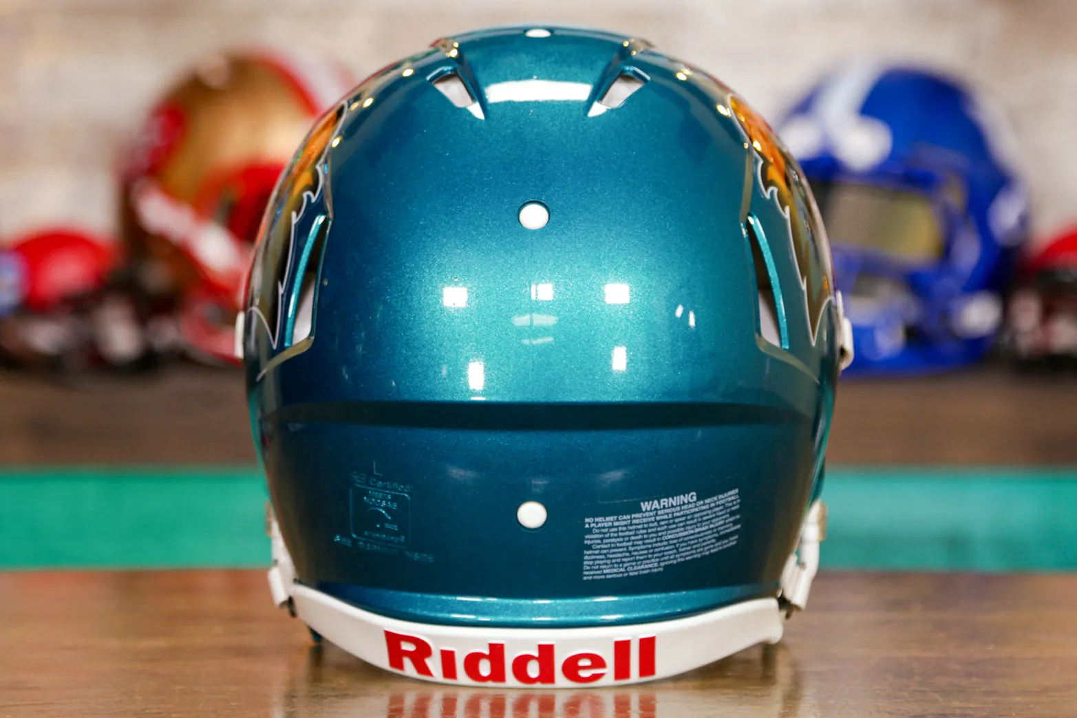 Coastal Carolina Chanticleers Riddell Speed Authentic Helmet