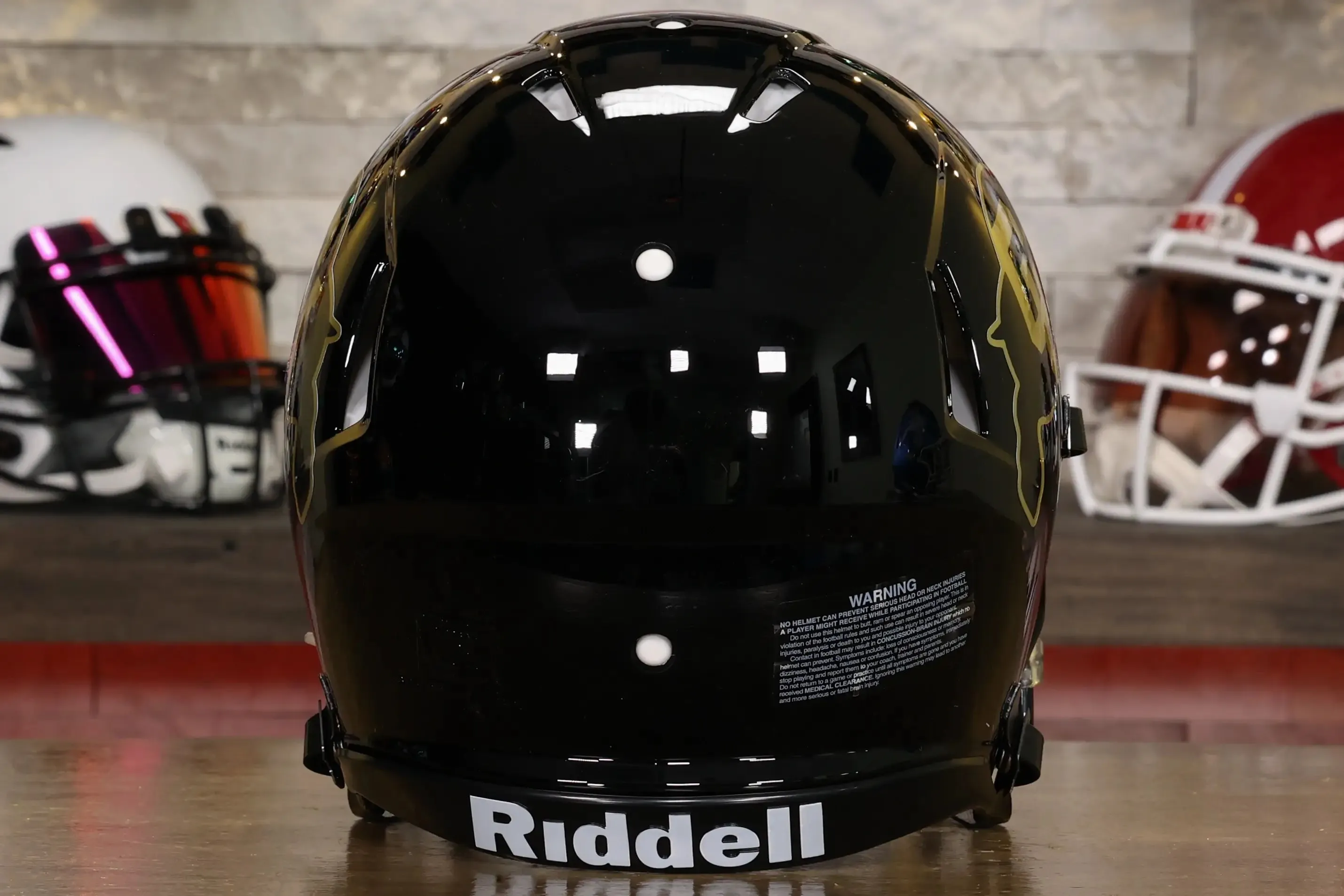 Colorado Buffaloes Riddell Speed Authentic Helmet - Black
