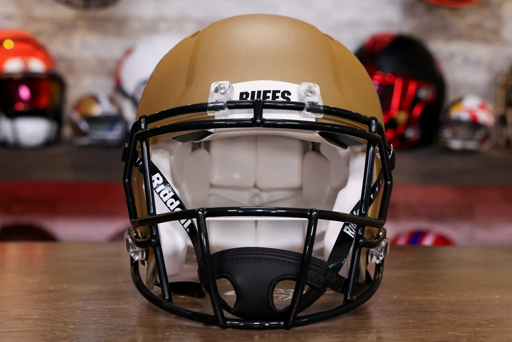 Colorado Buffaloes Riddell Speed Authentic Helmet - Satin Gold