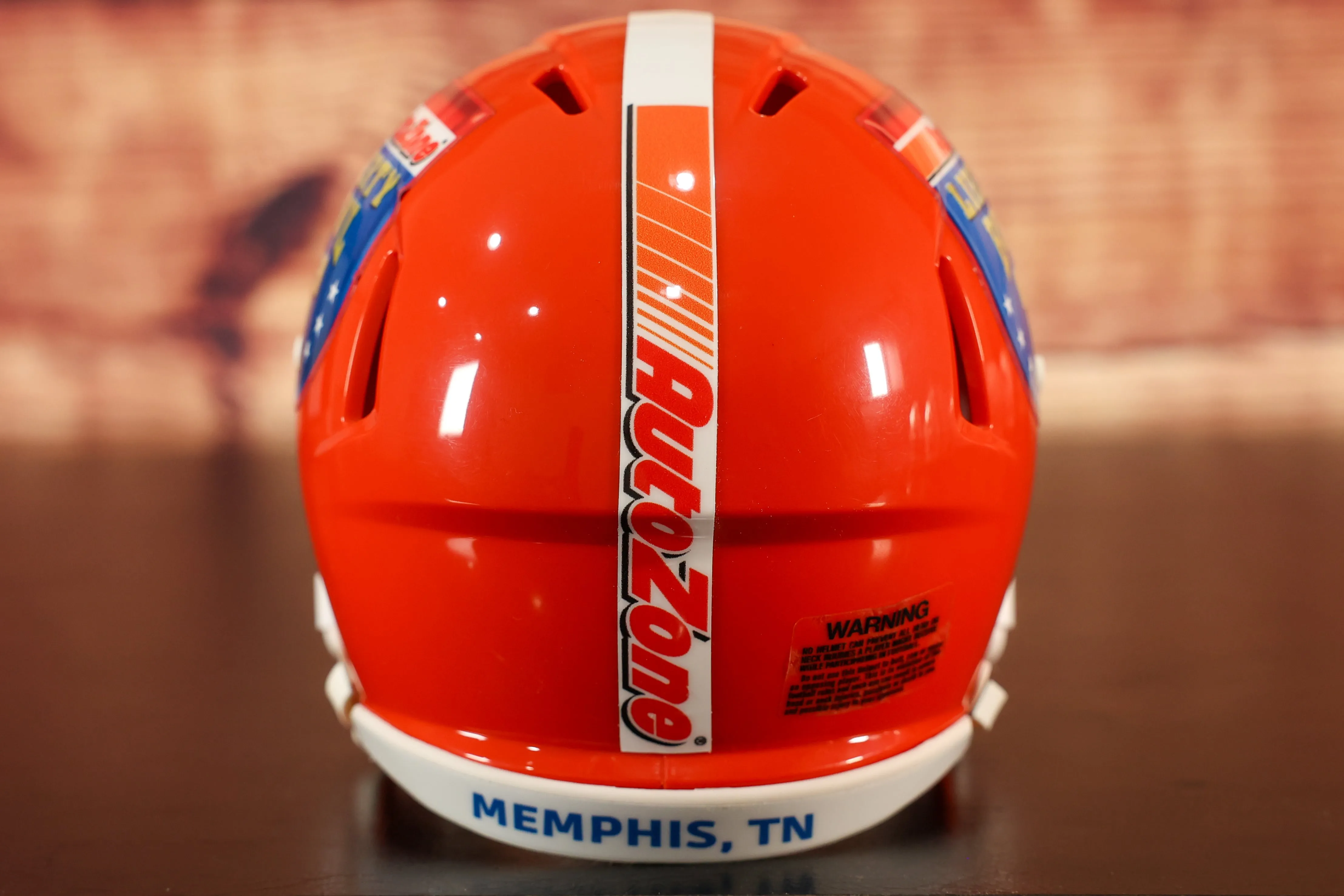 Custom Mini Helmet - AutoZone Liberty Bowl