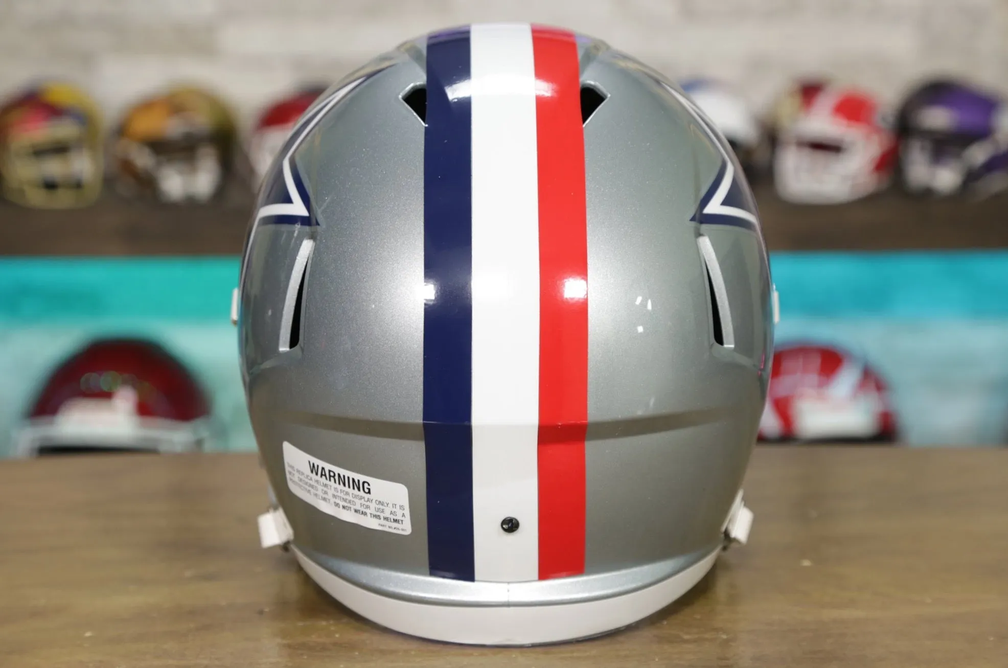 Dallas Cowboys Riddell Speed Display Helmet - 1976 Throwback