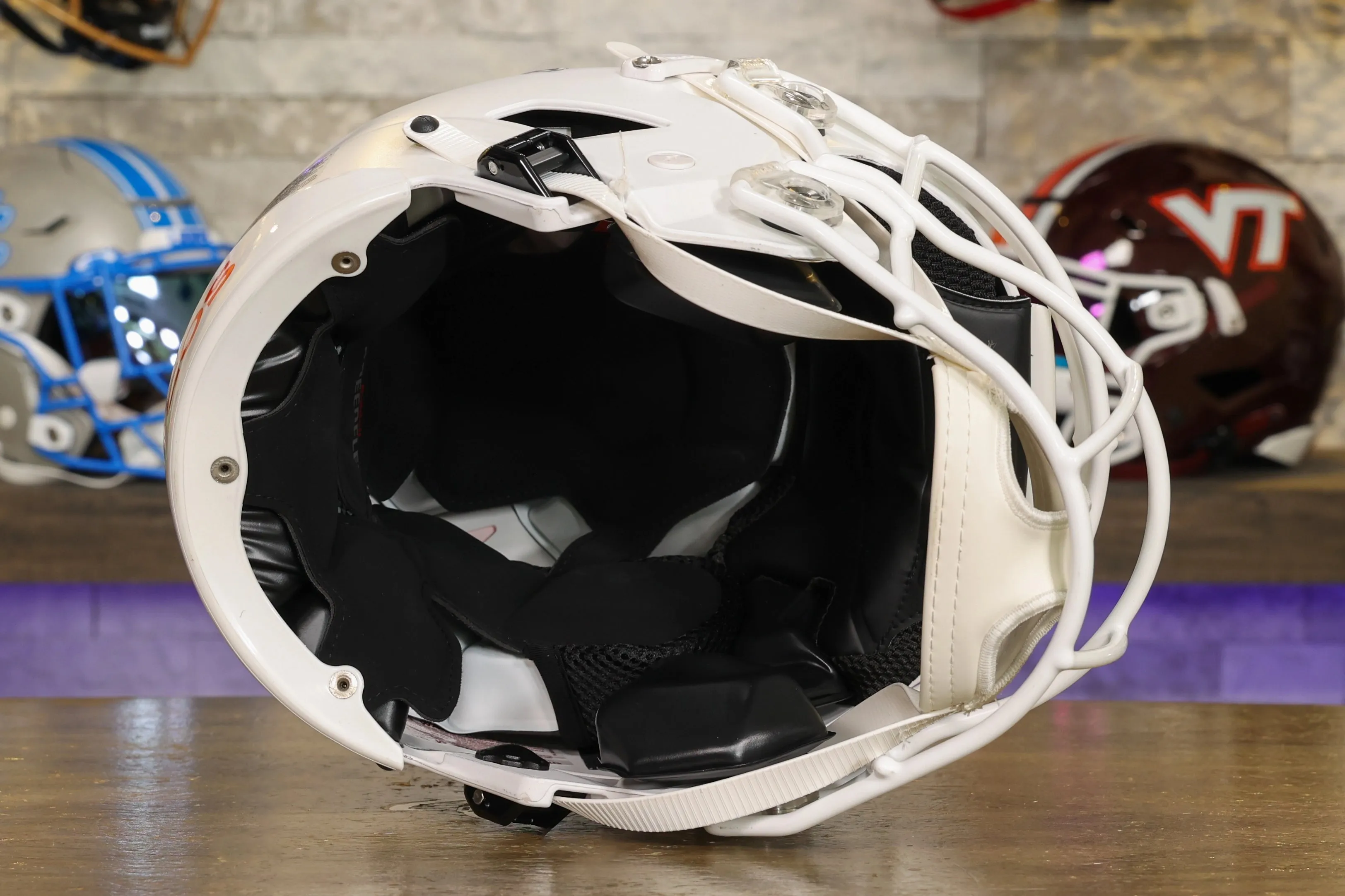 Denver Broncos Riddell SpeedFlex Helmet - Summit White Alternate