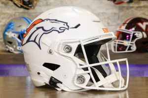 Denver Broncos Riddell SpeedFlex Helmet - Summit White Alternate
