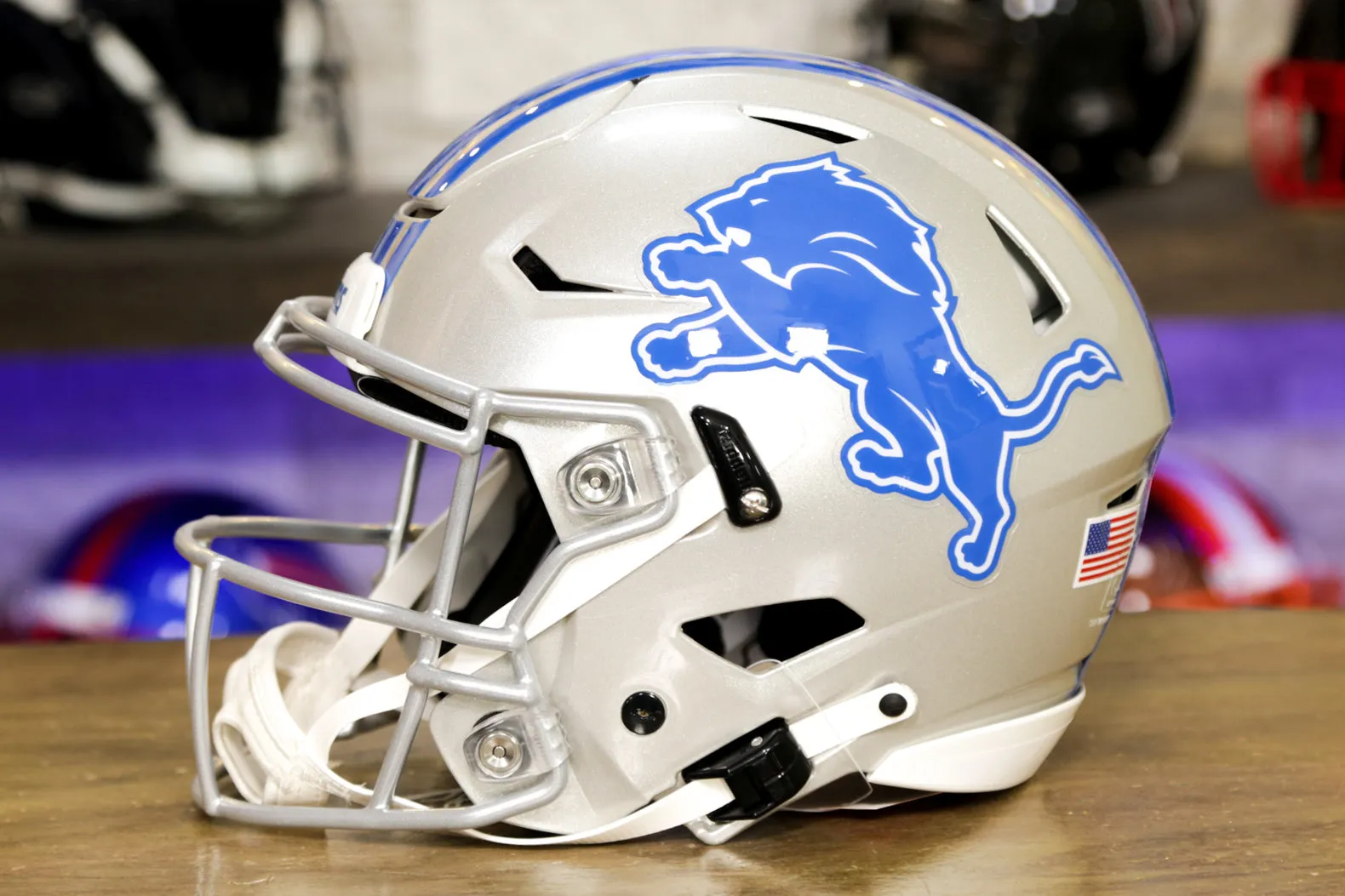 Detroit Lions Riddell SpeedFlex Helmet  - 2017-2023 Throwback