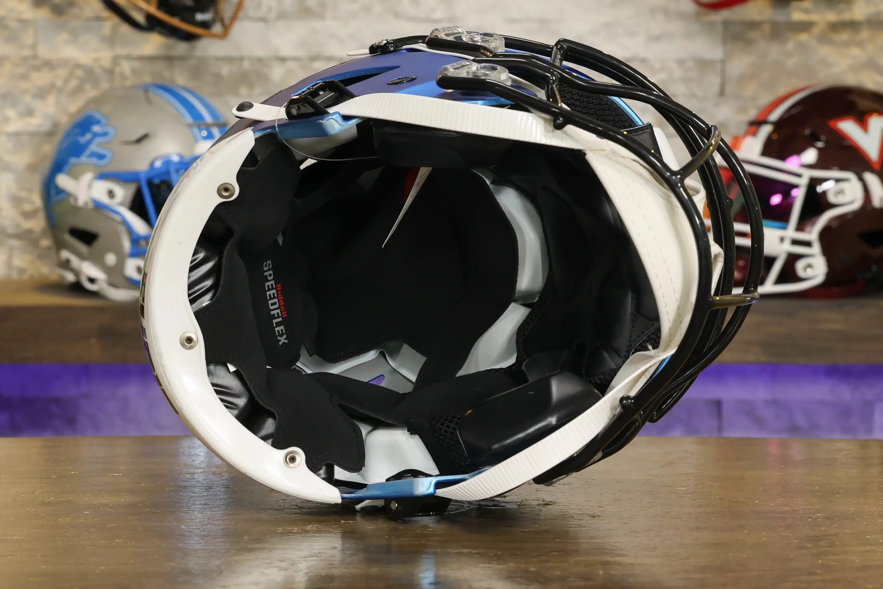 Detroit Lions Riddell SpeedFlex Helmet - Motor City Muscle Alternate