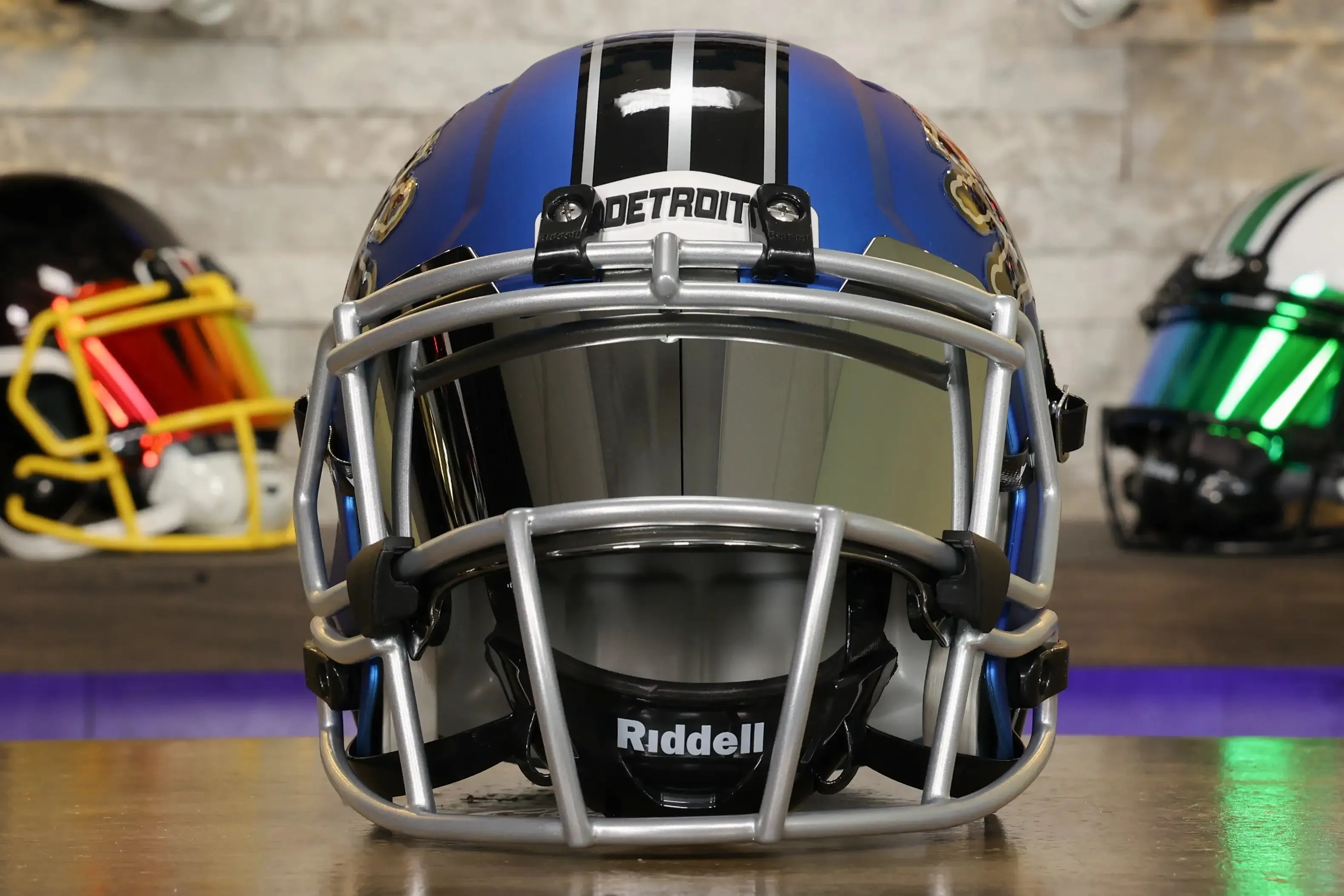 Detroit Lions Speed Display Helmet - GG Edition 02006