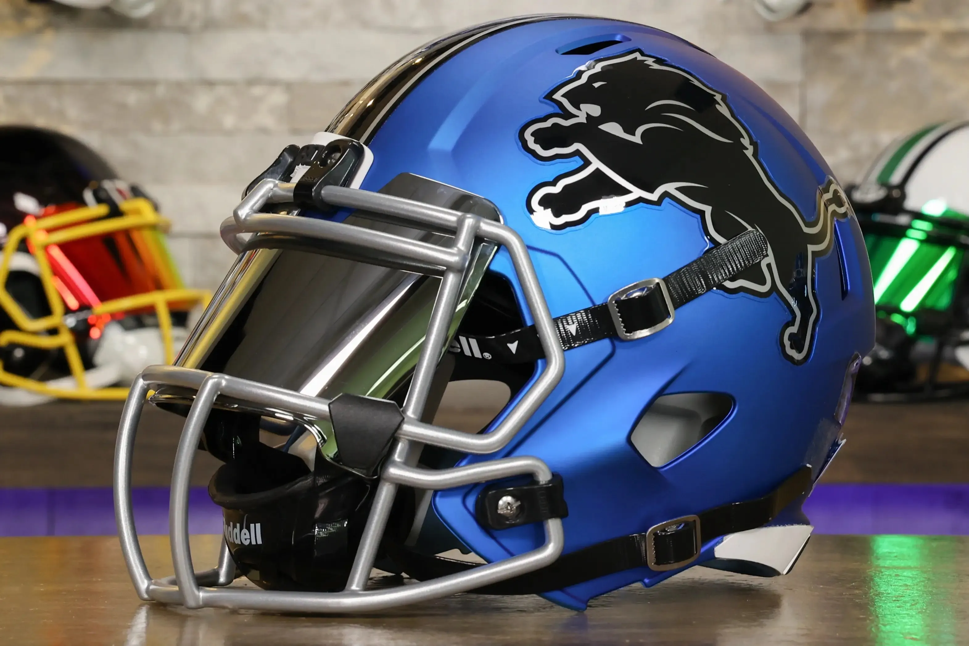 Detroit Lions Speed Display Helmet - GG Edition 02006