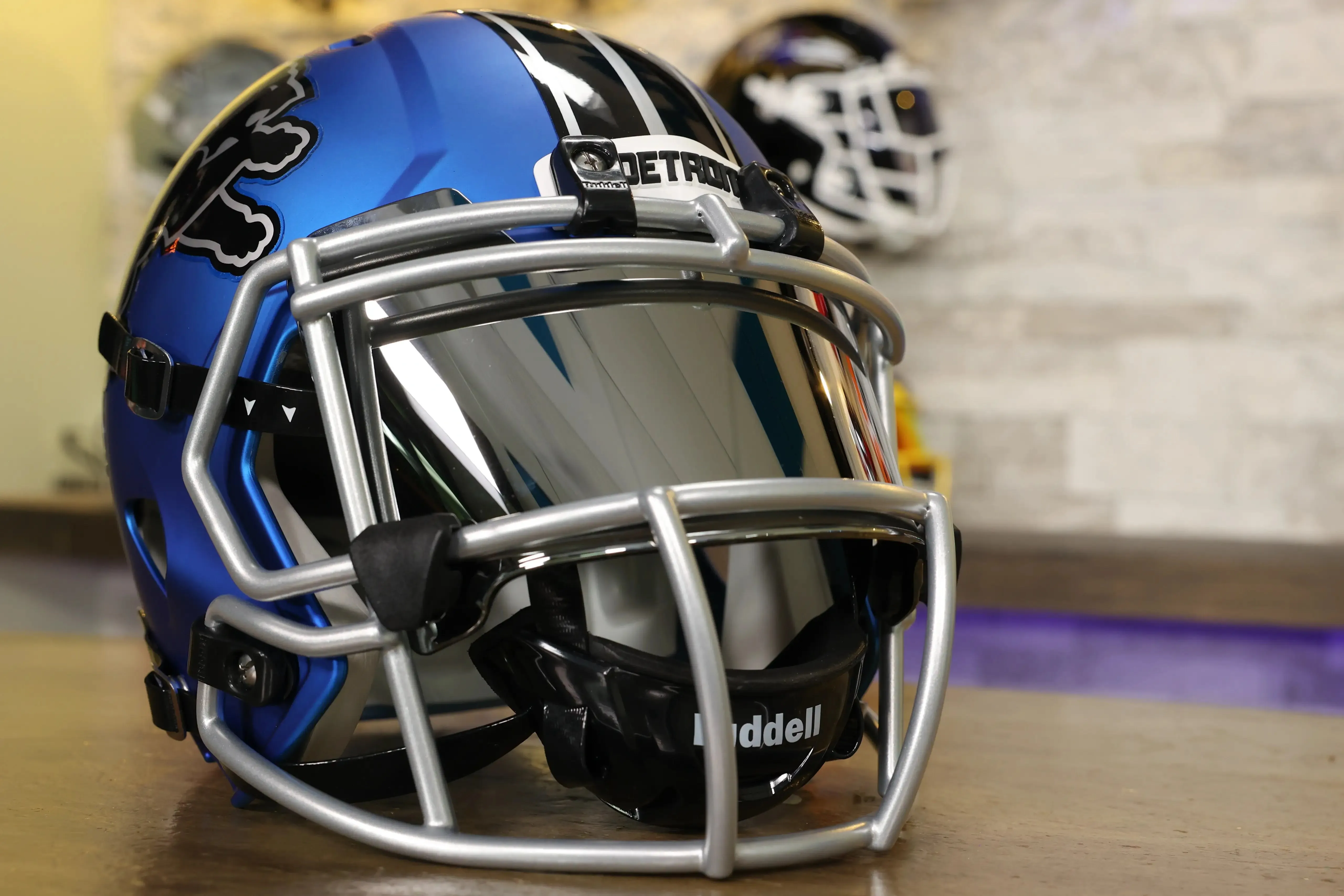 Detroit Lions Speed Display Helmet - GG Edition 02006