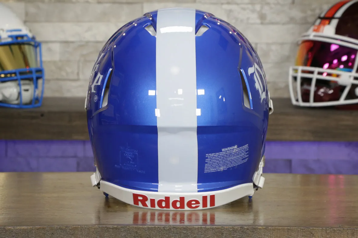 Duke Blue Devils Riddell Speed Authentic Helmet - Alternate #1