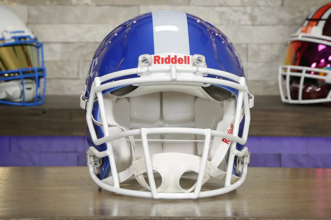 Duke Blue Devils Riddell Speed Authentic Helmet - Alternate #1
