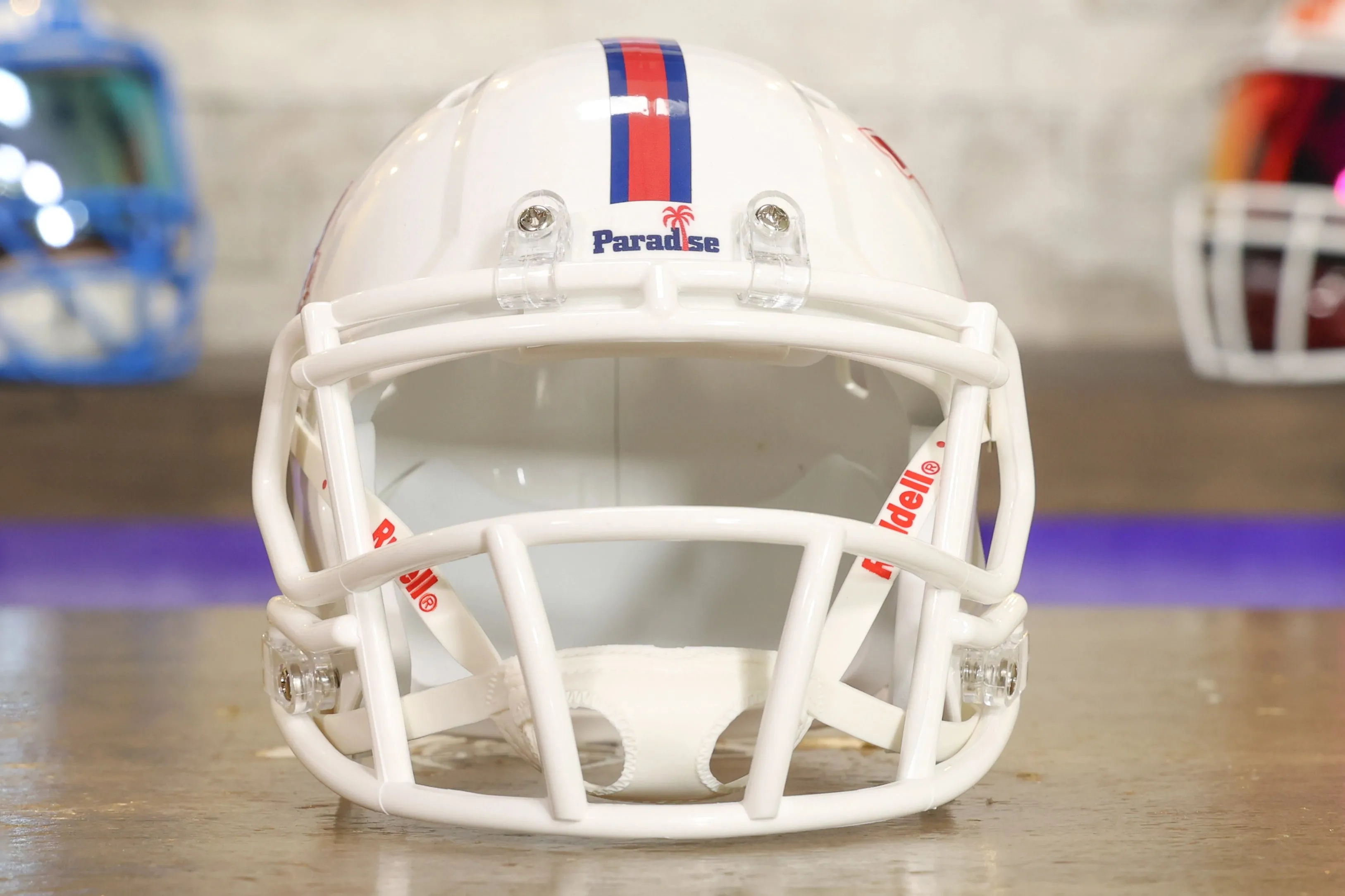 Florida Atlantic Owls Speed Mini Helmet - White