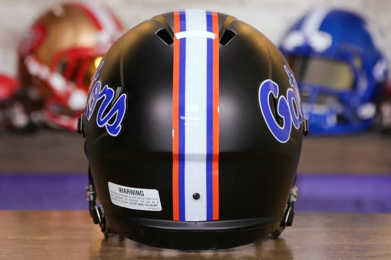Florida Gators Riddell Speed Authentic Helmet - Black Alternate
