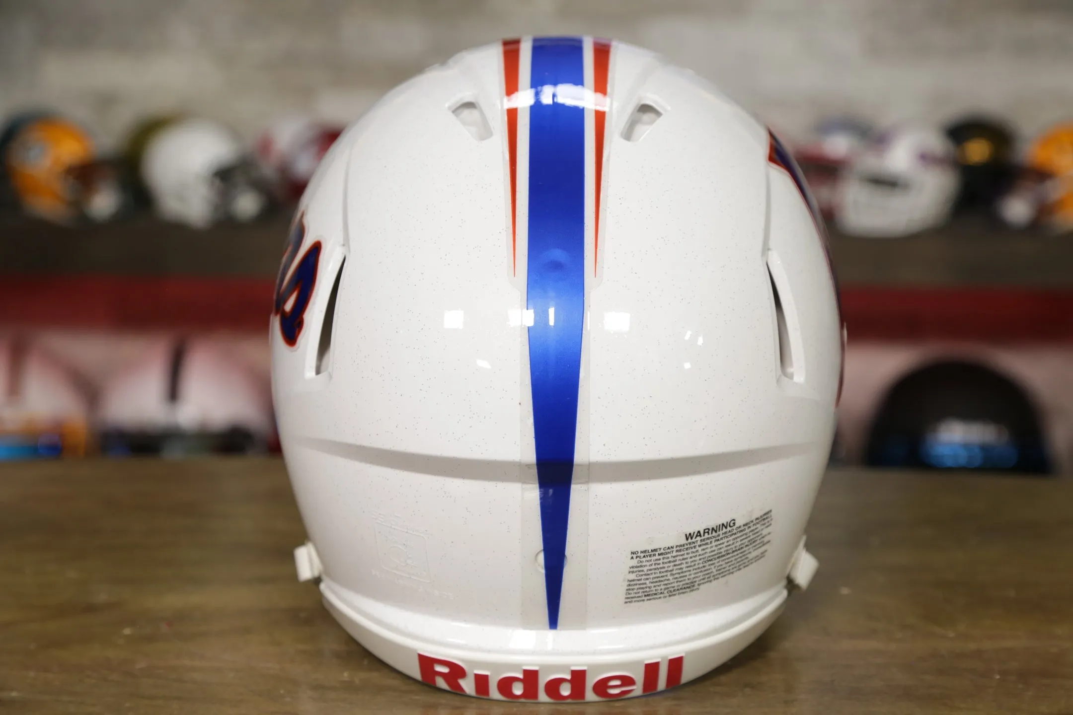Florida Gators Riddell Speed Authentic Helmet - White Alternate
