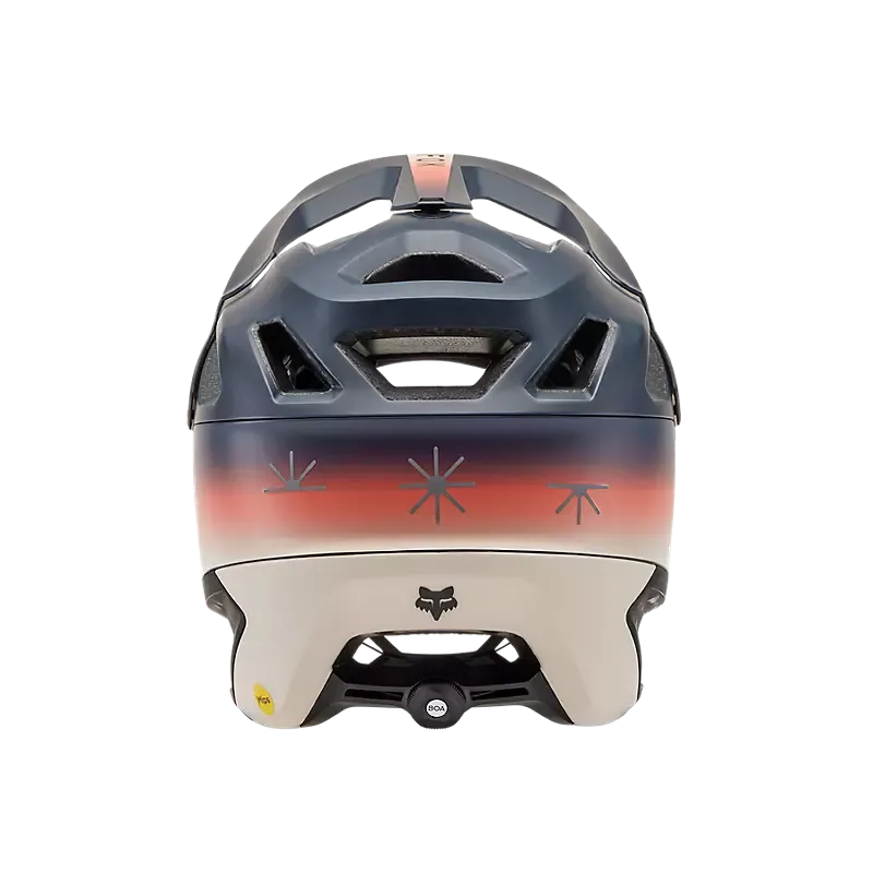 Fox Racing Dropframe Pro MTB Helmet - Lunar - Midnight