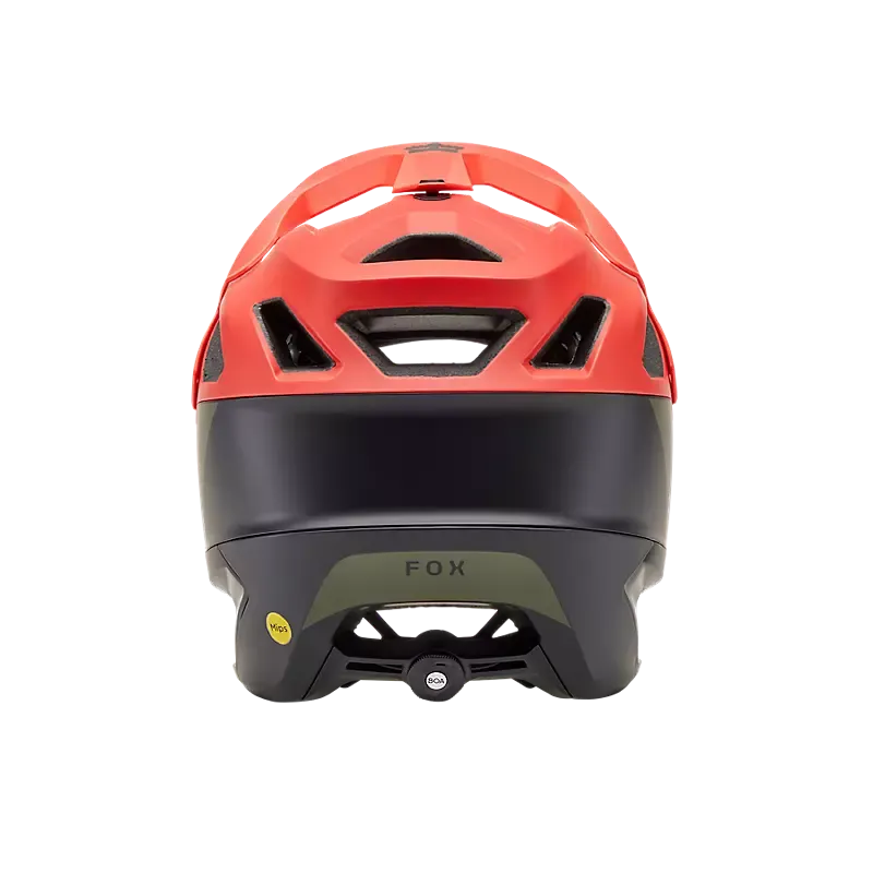 Fox Racing Dropframe Pro MTB Helmet - NYF - Orange Flame