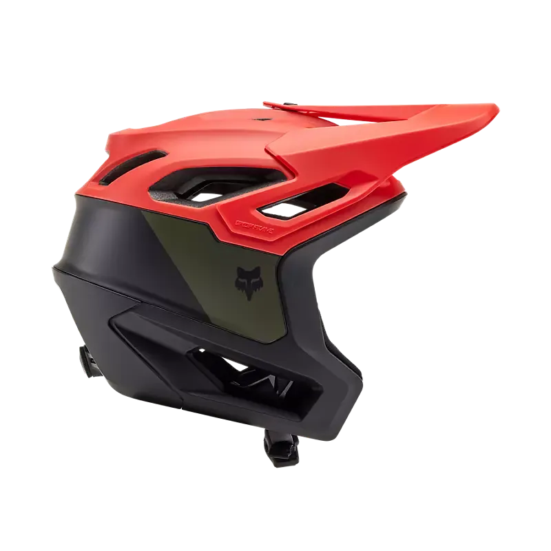 Fox Racing Dropframe Pro MTB Helmet - NYF - Orange Flame