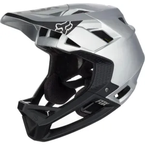 Fox Racing Proframe Moth Full Face Helmet - Black-Silver - Duplicate