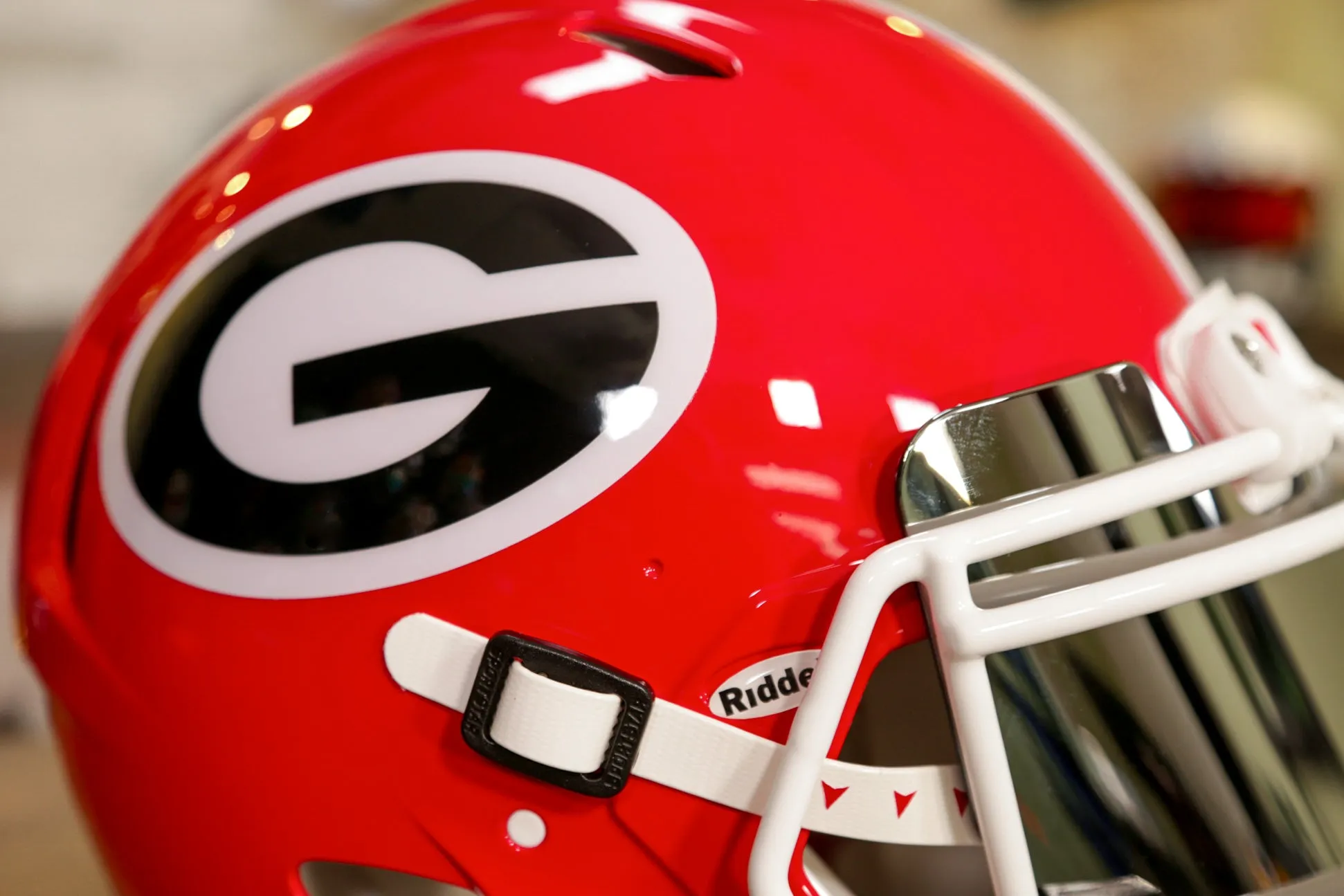 Georgia Bulldogs Riddell Speed Authentic Helmet - GG Edition 00270
