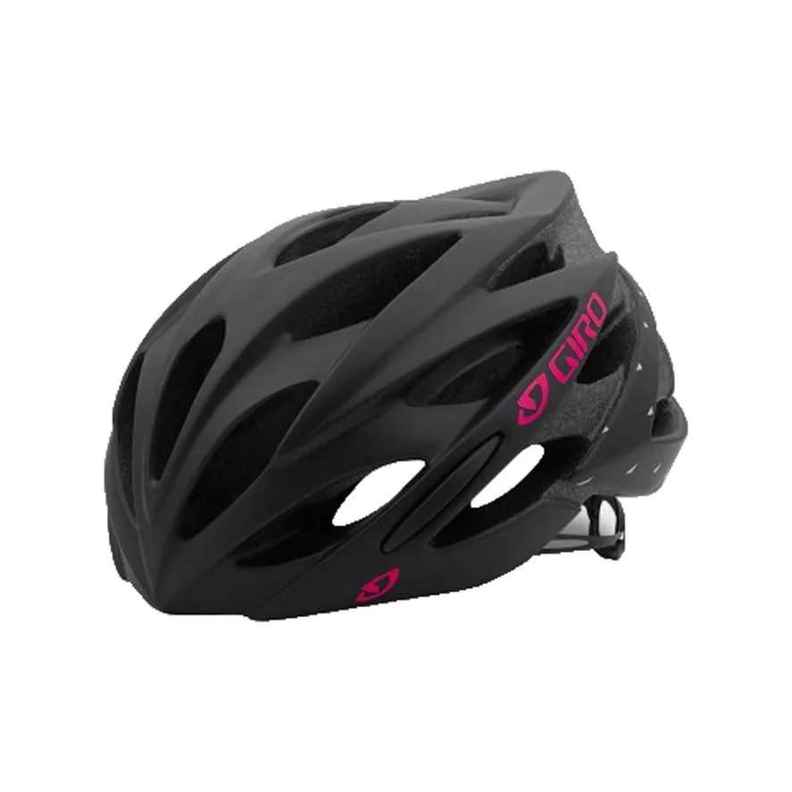 Giro Sonnet Road Helmet - Womens - Matt Black-Bright Pink