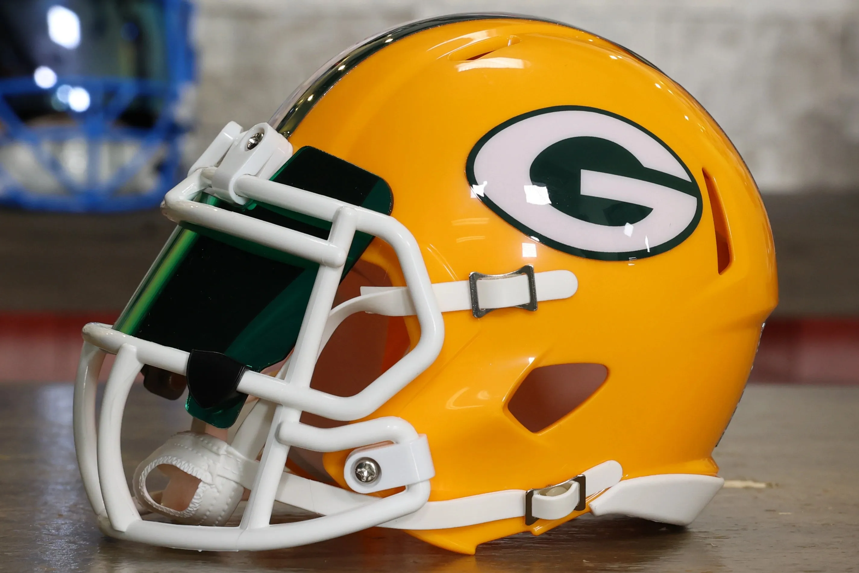Green Bay Packers Riddell Speed Mini Helmet - GG Edition 02391