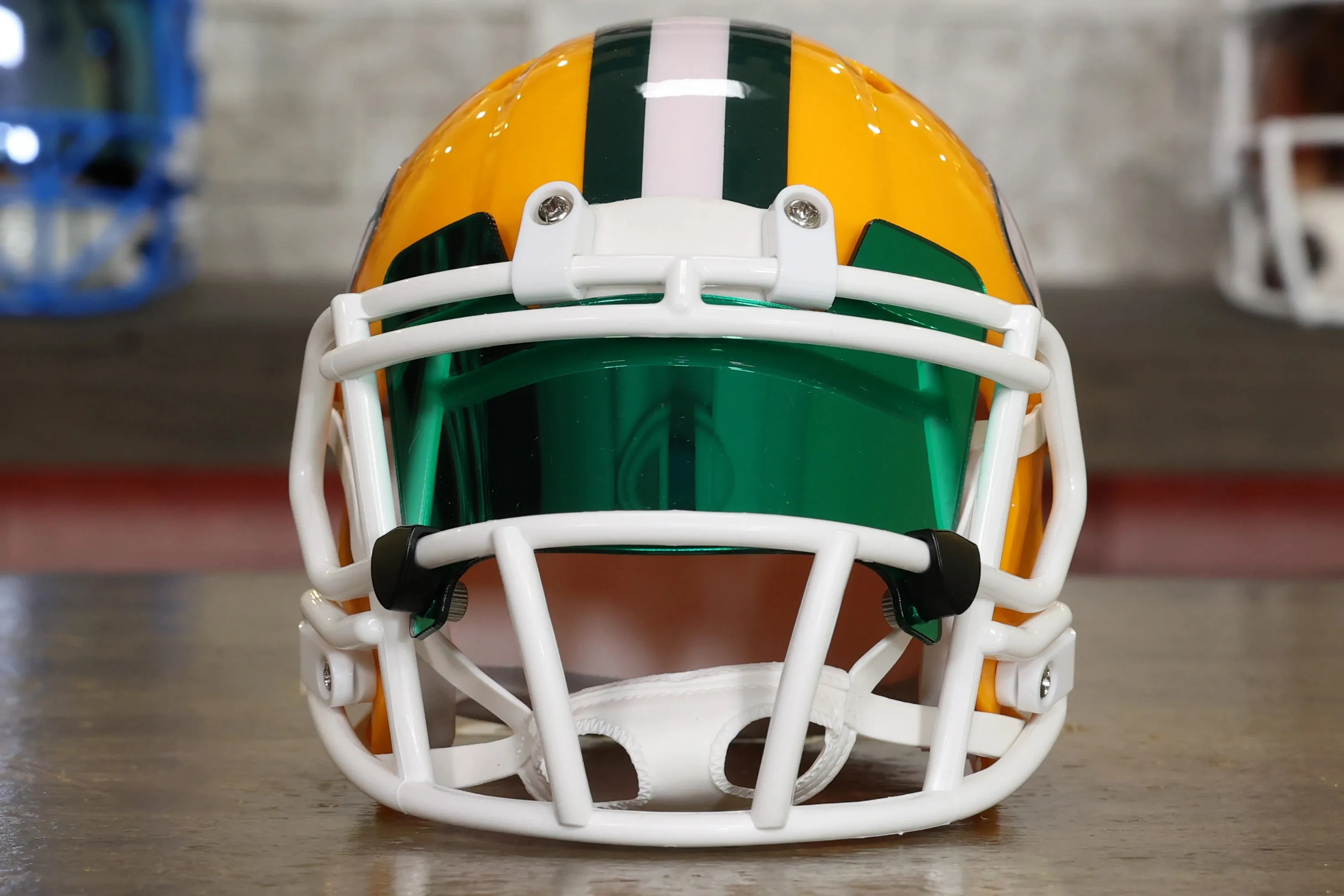 Green Bay Packers Riddell Speed Mini Helmet - GG Edition 02391