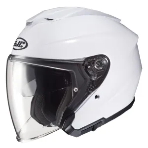 HJC i30 Open Face Helmet Gloss White
