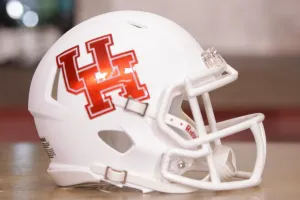 Houston Cougars Riddell Speed Mini Helmet - Matte White