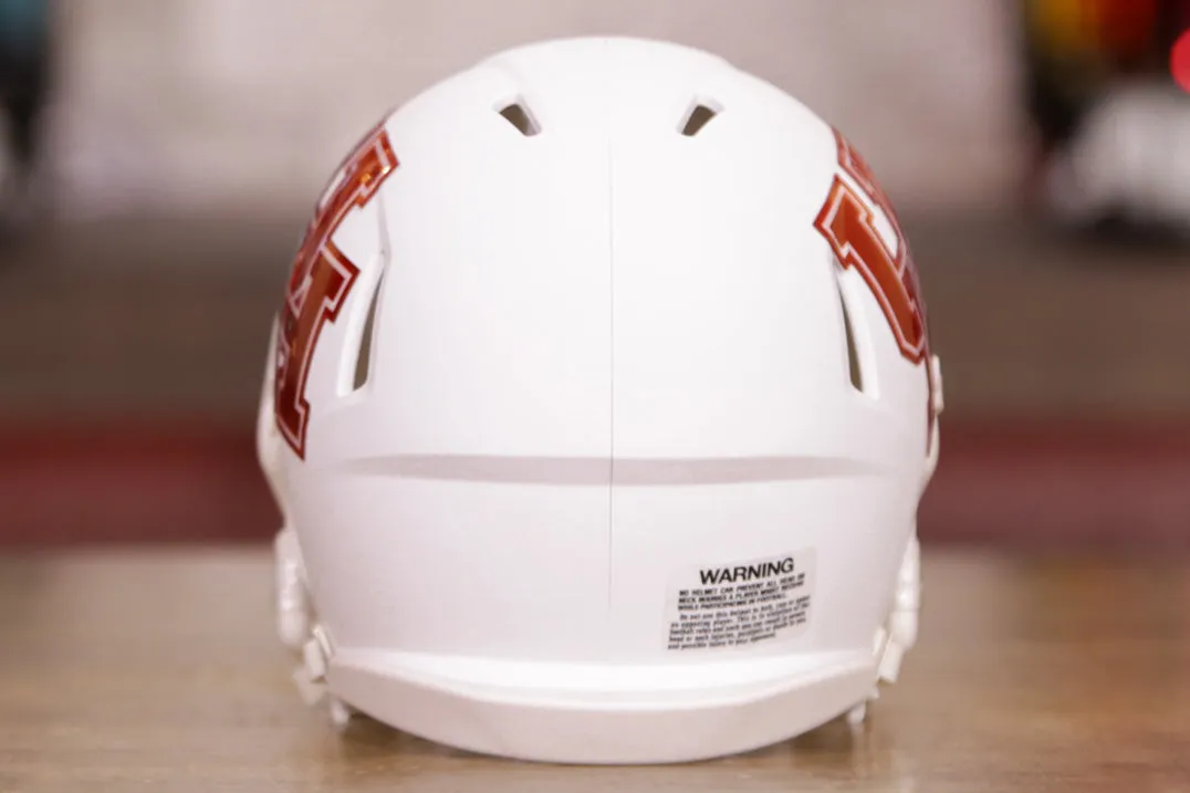 Houston Cougars Riddell Speed Mini Helmet - Matte White