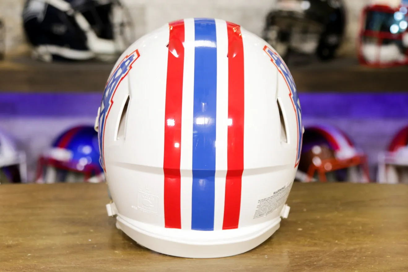 Houston Oilers Riddell Speed Authentic Helmet - 1975-1980 Throwback