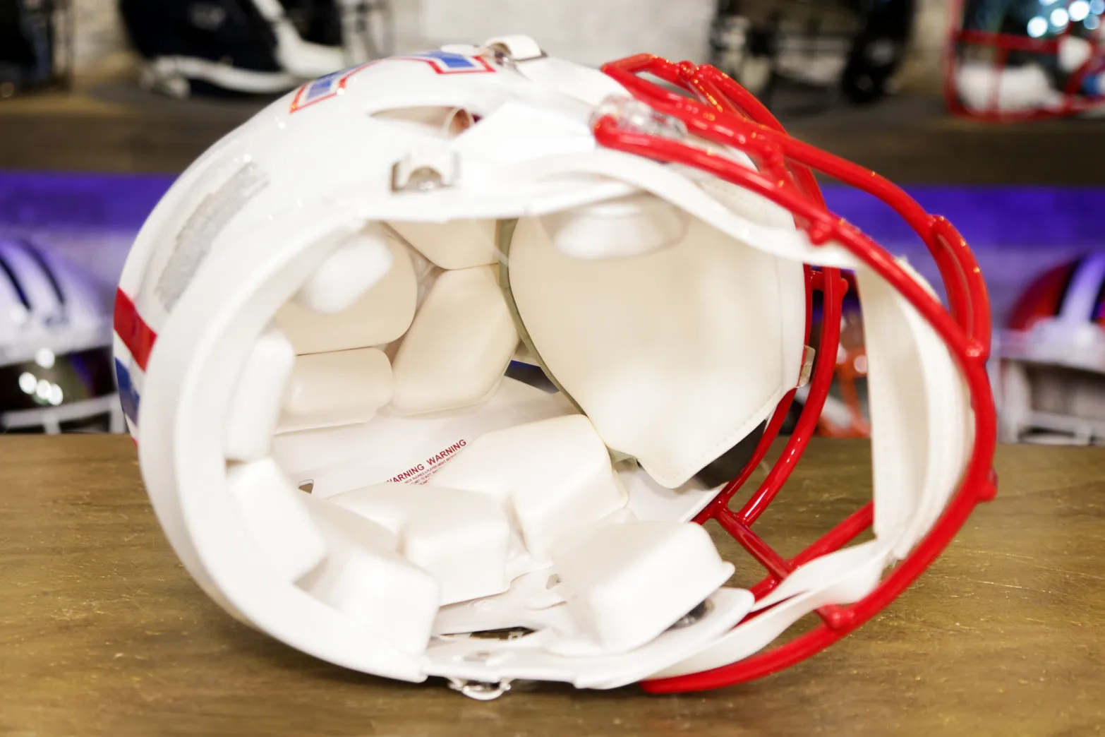 Houston Oilers Riddell Speed Authentic Helmet - 1981-1998 Throwback