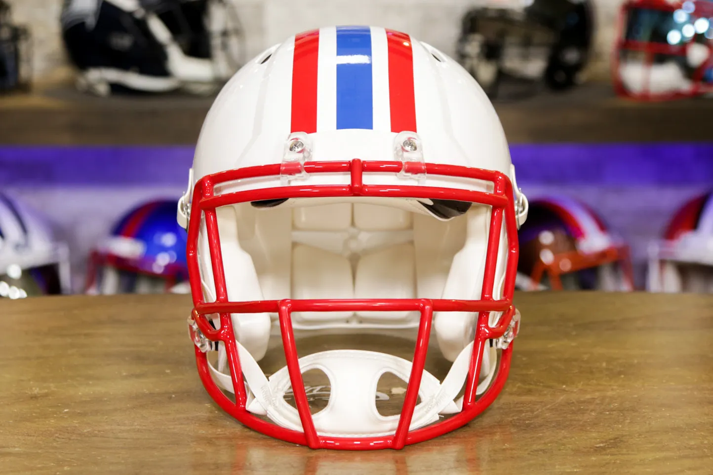 Houston Oilers Riddell Speed Authentic Helmet - 1981-1998 Throwback