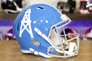 Houston Oilers Riddell Speed Display Helmet - 1960-1962 Throwback