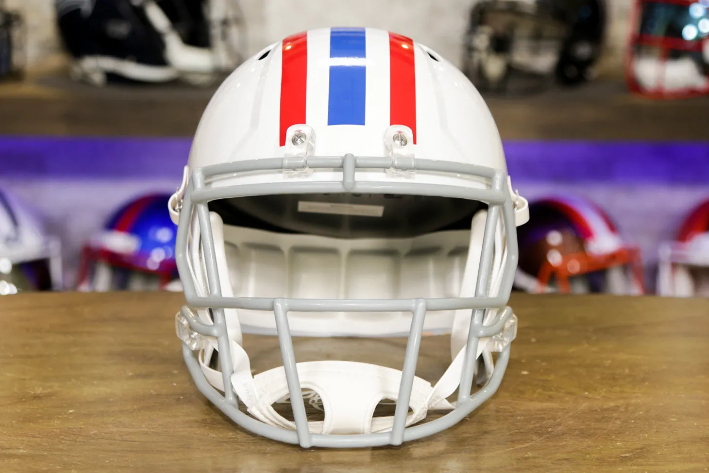 Houston Oilers Riddell Speed Display Helmet - 1975-1980 Throwback