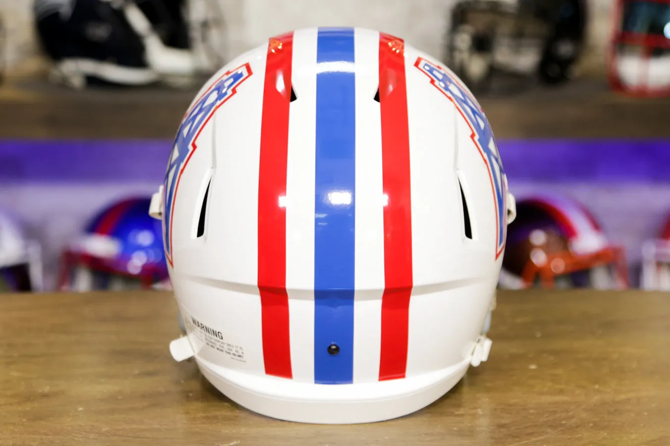 Houston Oilers Riddell Speed Display Helmet - 1975-1980 Throwback