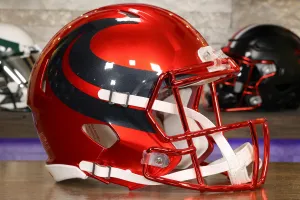 Houston Texans Riddell Speed Authentic Helmet - Battle Red Alternate